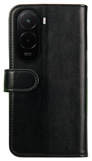 Rosso Element Xiaomi Poco M7 4G Hoesje Book Case Wallet Zwart afbeelding 2