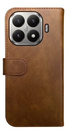 Rosso Element Xiaomi 15T Pro Hoesje Book Case Wallet Bruin afbeelding 2
