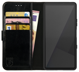 Rosso Element Sony Xperia 10 VII Hoesje Book Case Wallet Zwart afbeelding