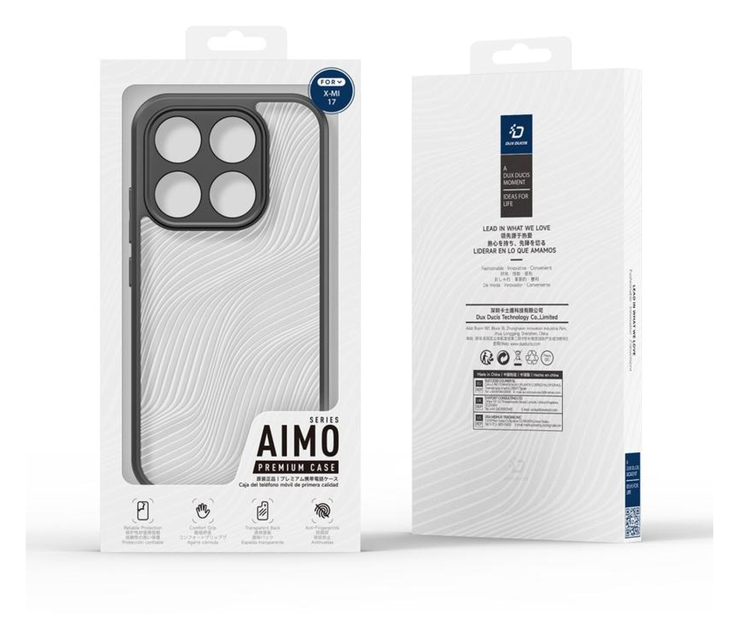 Dux Ducis Aimo Xiaomi 17 Hoesje Back Cover Zwart afbeelding 8