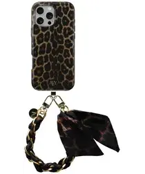 AVY Apple iPhone 15 Pro Max MagSafe Hoesje met Koord 32CM Panthera Chic afbeelding