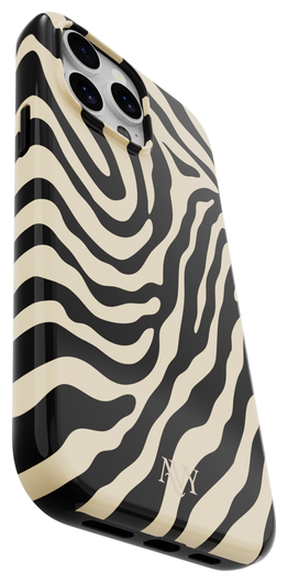 AVY Apple iPhone 15 Pro Max MagSafe Hoesje met Koord 32CM Serengeti Zebra afbeelding 11
