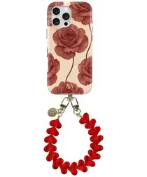 AVY Apple iPhone 15 Pro Max MagSafe Hoesje met Koord 30CM Hearts & Roses afbeelding