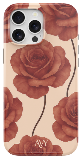 AVY Apple iPhone 15 Pro Max MagSafe Hoesje met Koord 30CM Hearts & Roses afbeelding 11