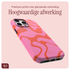 AVY Apple iPhone 15 Pro Max MagSafe Hoesje met Koord 32CM Rosé Twist afbeelding 6