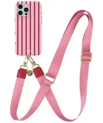 AVY Apple iPhone 15 Pro Max MagSafe Hoesje met Koord 130CM Linea Sol afbeelding