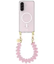 AVY Samsung Galaxy A56 / A36 Hoesje met Koord & MagSafe 30CM Cupid Pink afbeelding