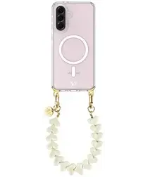 AVY Samsung Galaxy A56 / A36 Hoesje met Koord & MagSafe 30CM Cupid Beige afbeelding