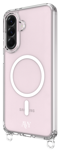 AVY Samsung Galaxy A56 / A36 Hoesje met Koord & MagSafe 30CM Cupid Clear Pink afbeelding 19