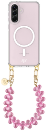 AVY Samsung Galaxy A56 / A36 Hoesje met Koord & MagSafe 30CM Cupid Clear Pink afbeelding