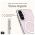 AVY Samsung Galaxy A56 / A36 Hoesje met Koord & MagSafe 30CM Cupid Clear Pink afbeelding 6