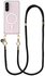 AVY Samsung Galaxy A56 / A36 Hoesje met Koord & MagSafe 130CM Tressé Black