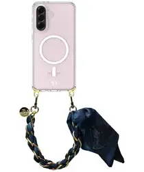 AVY Samsung Galaxy A56 / A36 Hoesje met Koord & MagSafe 32CM Obscura Blue afbeelding