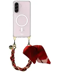 AVY Samsung Galaxy A56 / A36 Hoesje met Koord & MagSafe 32CM Botanique Roses afbeelding