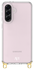 AVY Samsung Galaxy A56 / A36 Hoesje Met Koord 130CM Tressé Beige afbeelding 9