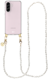 AVY Samsung Galaxy A56 / A36 Hoesje Met Koord 120CM Perla Chic Long afbeelding