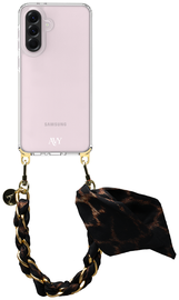 AVY Samsung Galaxy A56 / A36 Hoesje Met Koord 32CM Panthera Chic