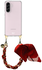 AVY Samsung Galaxy A56 / A36 Hoesje Met Koord 32CM Botanique Roses