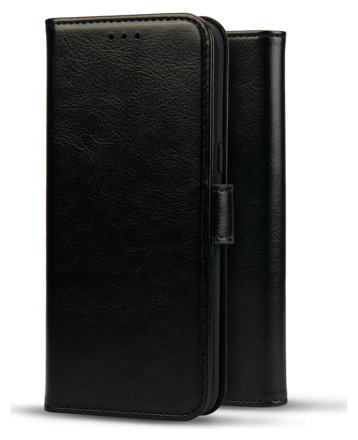 Rosso Element Motorola Moto G06 Hoesje Book Case Wallet Zwart afbeelding 1