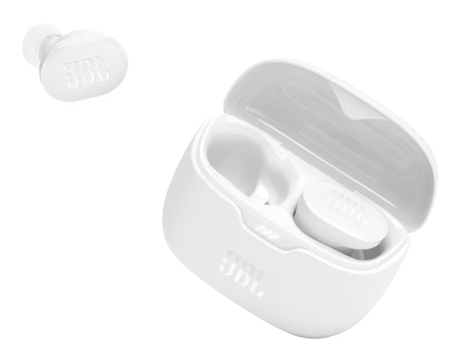 JBL Tune Buds Draadloze Bluetooth Oordopjes met Active Noise Cancelling Wit afbeelding 9
