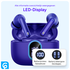 SBG Draadloze Oordopjes Noise Cancelling Bluetooth met Display Donker Blauw afbeelding 5