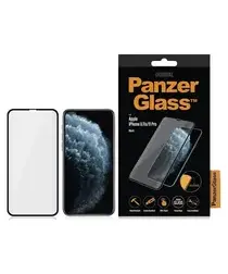 PanzerGlass iPhone 11 Pro / XS / X Screen Protector Case Friendly Zwart afbeelding
