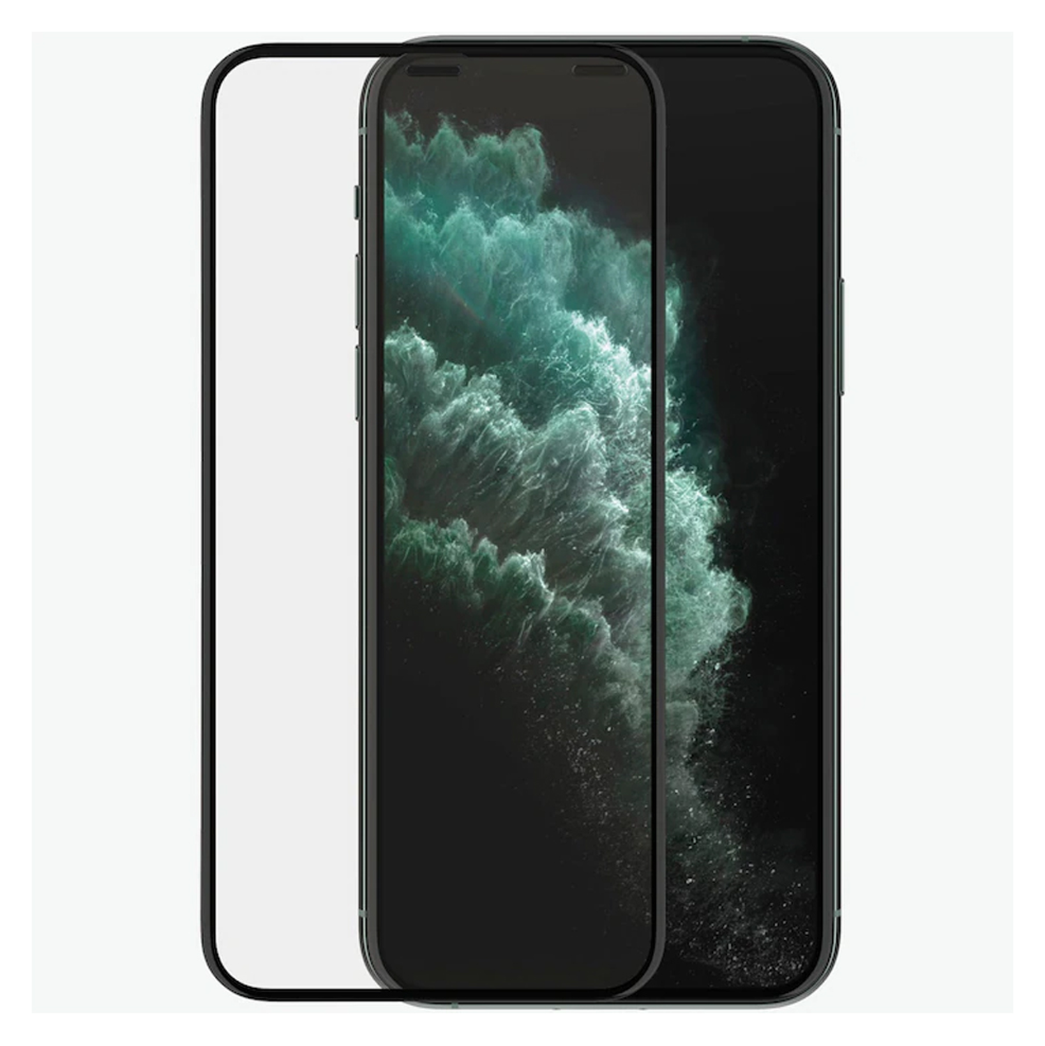 PanzerGlass iPhone 11 Pro / XS / X Screen Protector Case Friendly Zwart afbeelding 3