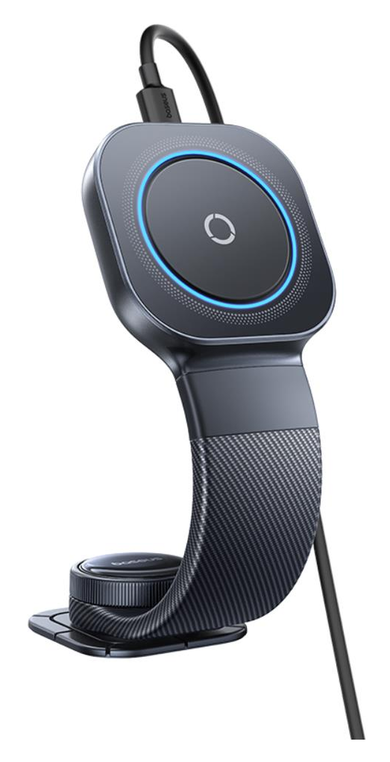 Baseus PrimeTrip MagSafe Telefoonhouder Dashboard Auto met Opladen 15W Zwart afbeelding 11