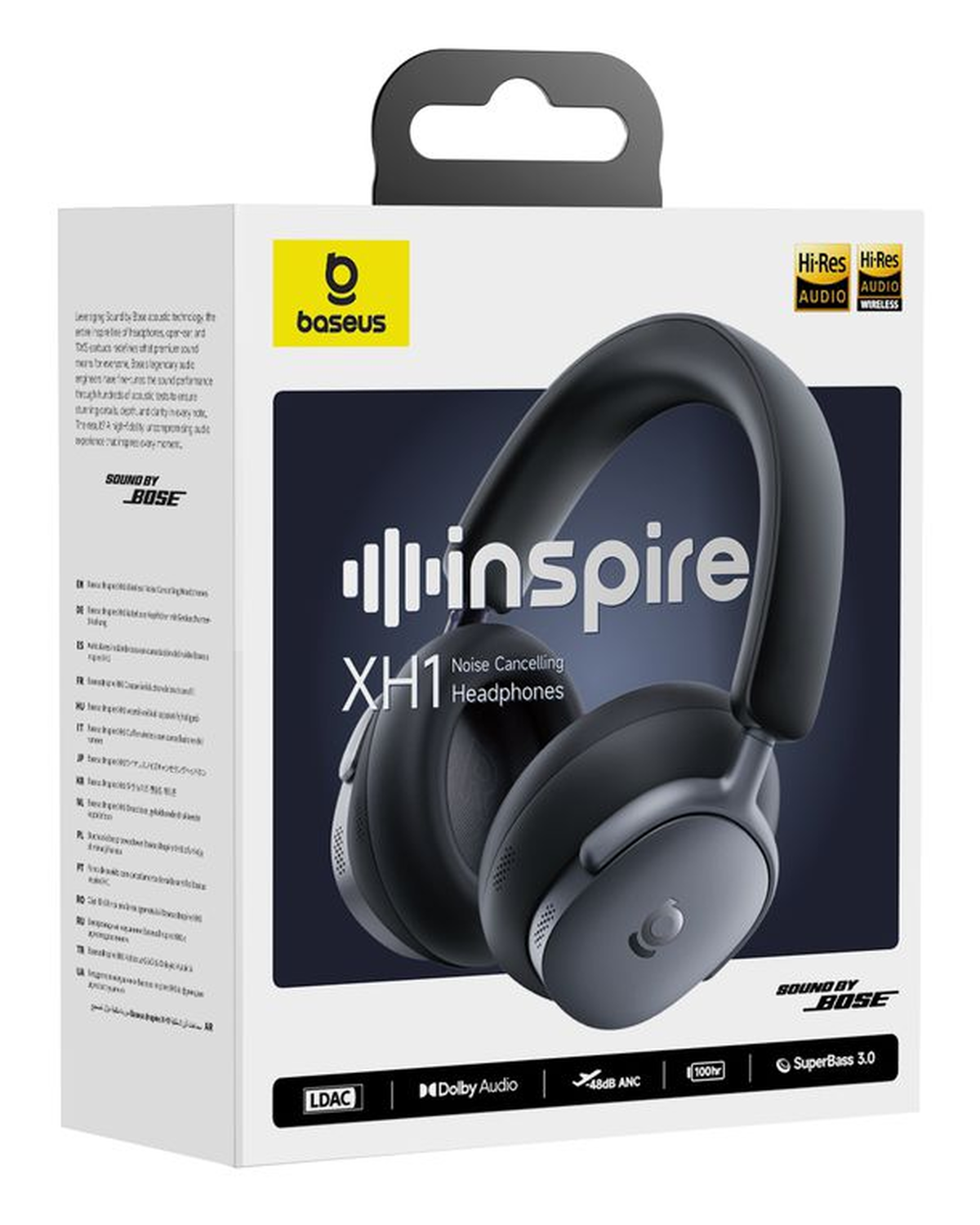 Baseus Inspire XH1 Noise Cancelling Draadloze Koptelefoon ANC Zwart afbeelding 11