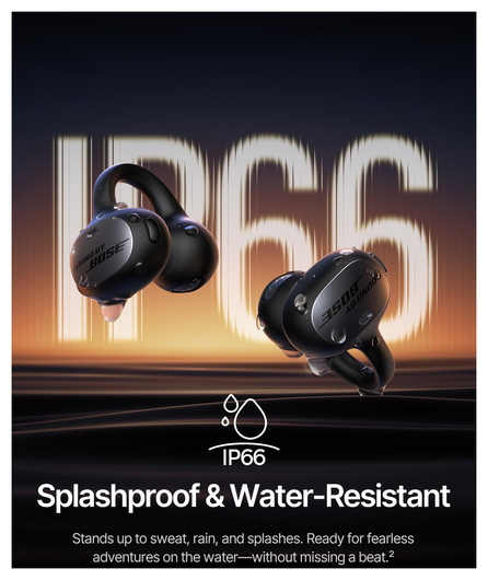 Baseus Inspire XC1 Open-Ear Draadloze Bluetooth Sport Oordopjes Zwart afbeelding 4