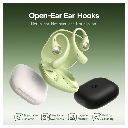 Baseus Eli Sport 2 Open-Ear True Wireless Earbuds Draadloze Oordopjes Groen afbeelding 2