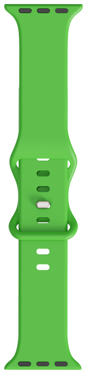 SBG Siliconen - Apple Watch Bandje - 1-11/SE - 38/40/41/42MM - Lichtgroen afbeelding 7