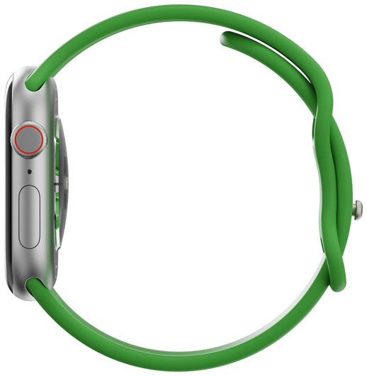 SBG Siliconen - Apple Watch Bandje - 1-11/SE - 38/40/41/42MM - Lichtgroen afbeelding 4