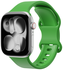 SBG Siliconen Apple Watch Band 1-11/SE/Ultra - 49/46/45/44/42MM - Lichtgroen