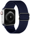 SBG Nylon - Apple Watch Bandje - 1-11/SE/Ultra - 49/46/45/44/42MM - Donkerblauw afbeelding 8