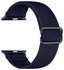 SBG Nylon - Apple Watch Bandje - 1-11/SE/Ultra - 49/46/45/44/42MM - Donkerblauw afbeelding 9