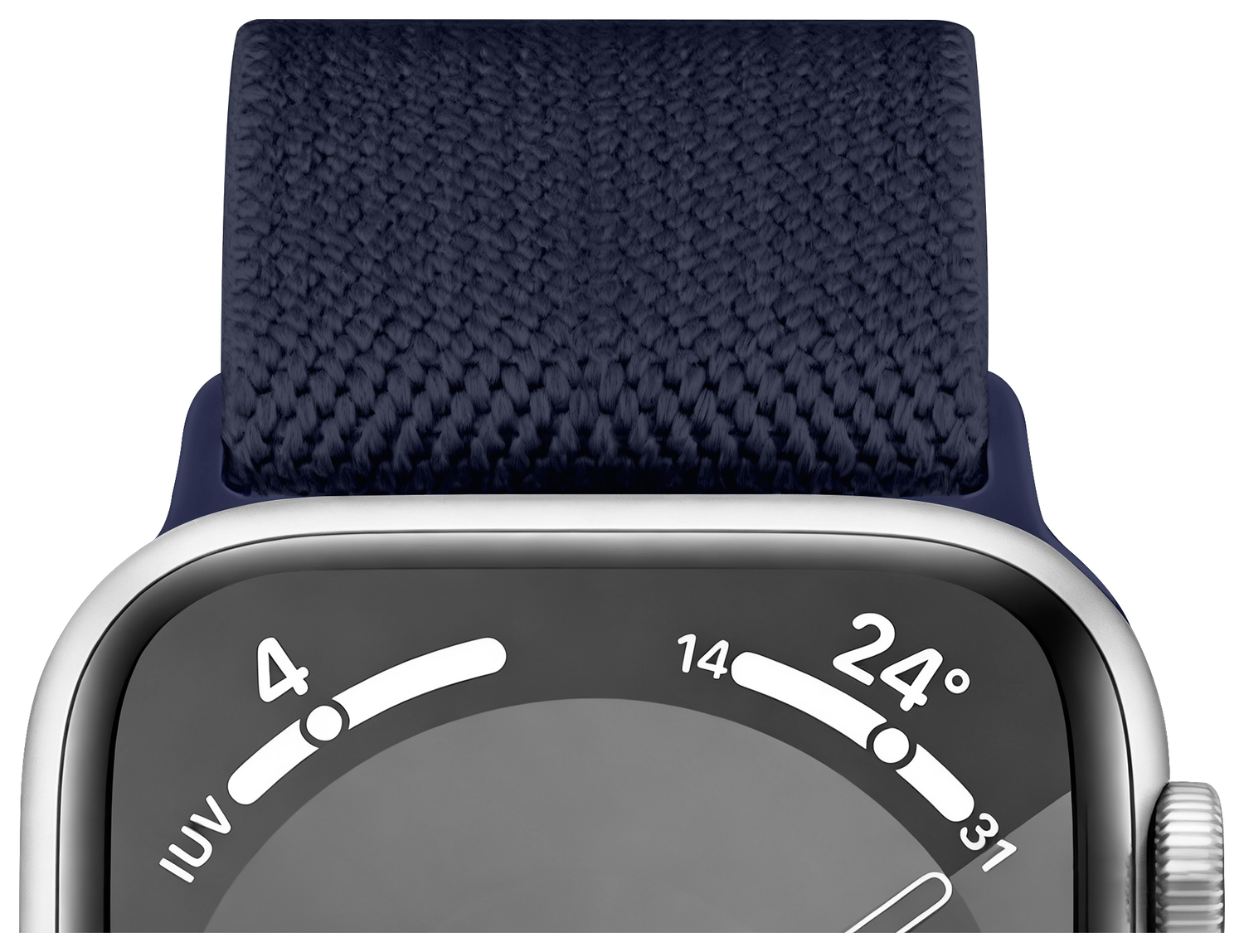 SBG Nylon - Apple Watch Bandje - 1-11/SE - 38/40/41/42MM - Donkerblauw afbeelding 10