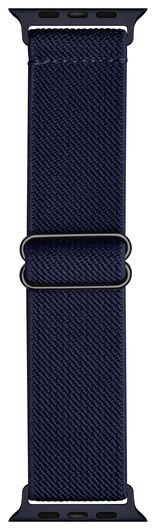 SBG Nylon - Apple Watch Bandje - 1-11/SE - 38/40/41/42MM - Donkerblauw afbeelding 11