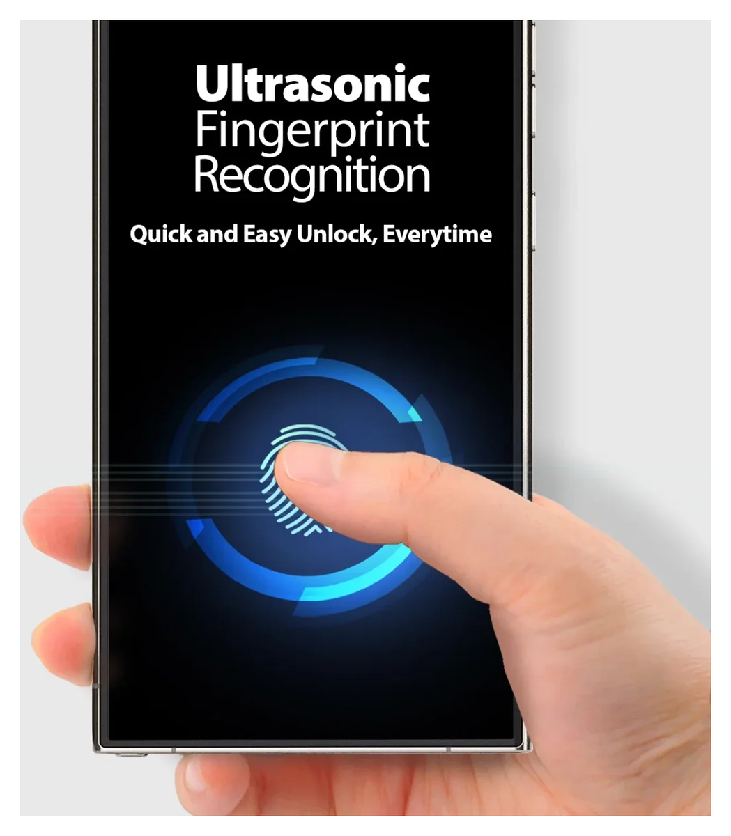 2x 2 pack Whitestone Dome Glass Galaxy S24 Ultra Screen Protector afbeelding 3