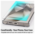 2x 2 pack Whitestone Dome Glass Galaxy S24 Ultra Screen Protector afbeelding 4