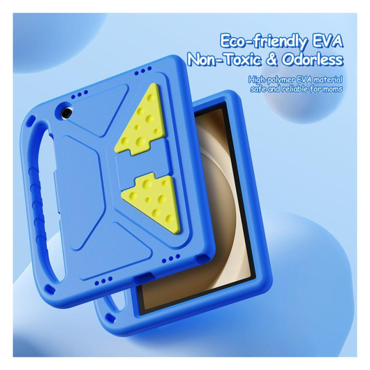 Dux Ducis PUFF Samsung Tab A11 Plus / A9 Plus Kinder Tablethoes met Handvat Roze afbeelding 4