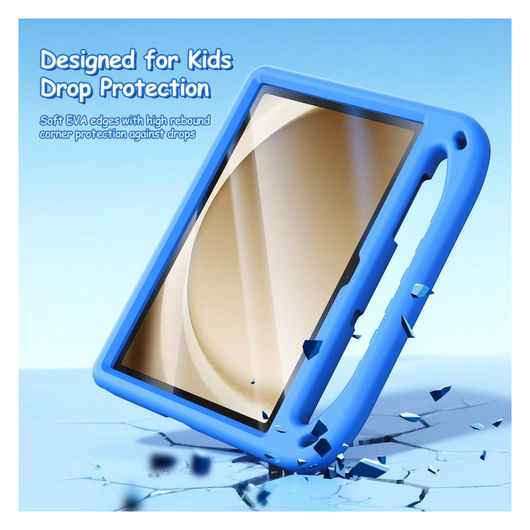 Dux Ducis PUFF Samsung Tab A11 Plus / A9 Plus Kinder Tablethoes met Handvat Roze afbeelding 5