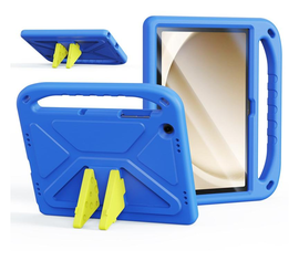 Dux Ducis PUFF Samsung Tab A11 Plus / A9 Plus Kinder Tablethoes met Handvat Roze afbeelding