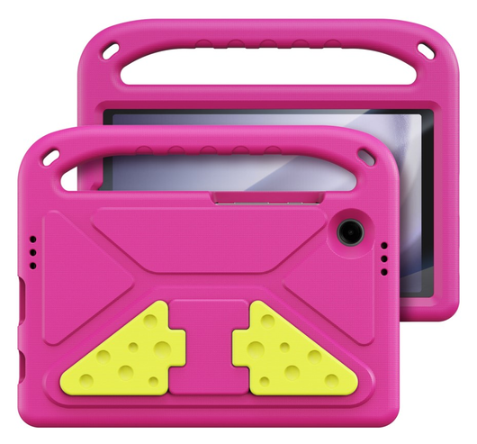 Dux Ducis PUFF Samsung Tab A11 / Tab A9 Kinder Tablethoes met Handvat Roze afbeelding 2