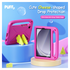 Dux Ducis PUFF Samsung Tab A11 / Tab A9 Kinder Tablethoes met Handvat Roze afbeelding 3
