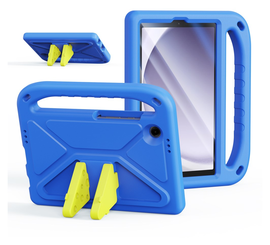 Dux Ducis PUFF Samsung Tab A11 / Tab A9 Kinder Tablethoes met Handvat Blauw afbeelding