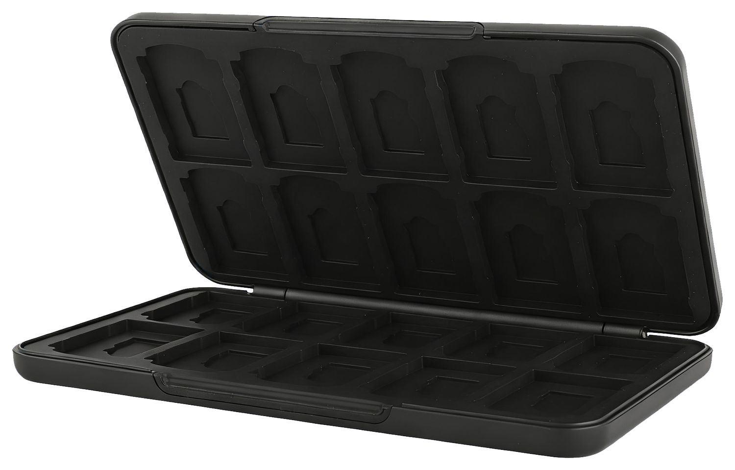 Buddi Sorted Geheugenkaart Organizer 20 SD Kaarten & 20 Micro SD Kaarten Zwart afbeelding 3