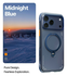 TORRAS Ostand Q3 Air Apple iPhone 17 Pro Max Hoesje 360° MagSafe Stand Blauw afbeelding 3