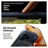 TORRAS Ostand Q3 Air Apple iPhone 17 Pro Max Hoesje 360° MagSafe Stand Blauw afbeelding 5