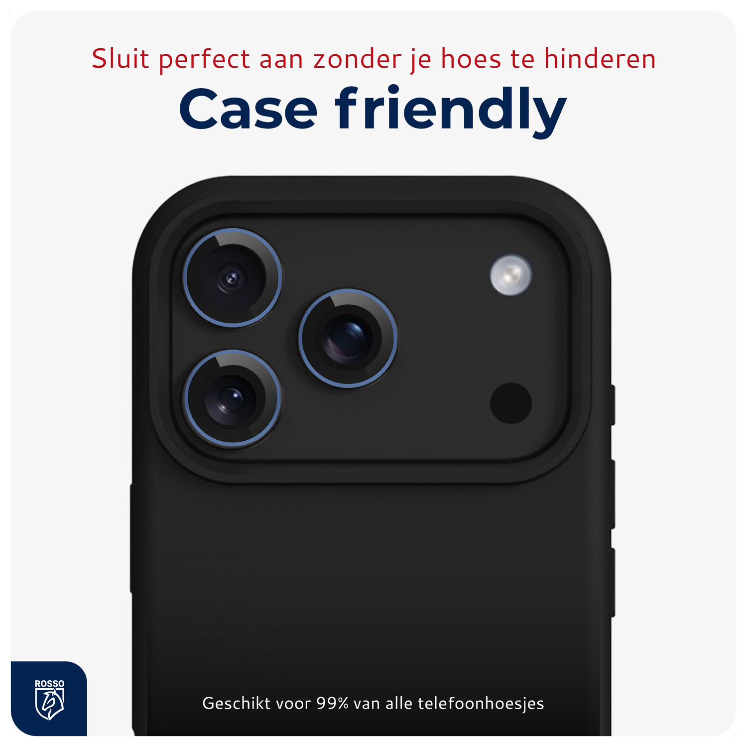 Rosso iPhone 17 Pro / 17 Pro Max Camera Frame Protector Blauw afbeelding 6